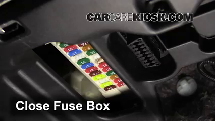 Interior Fuse Box Location: 2013-2017 Lexus GS350 - 2013 Lexus GS350 3